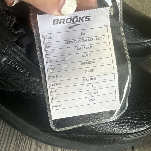 Brooks Addiction Walker 2 Neutral Mens Walking Shoes Leather 10.5 SAMPLE